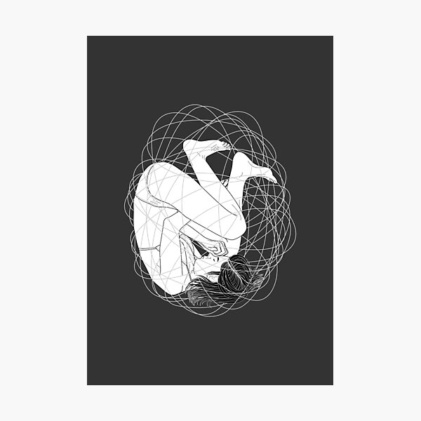 Cocoon (black and white) Photographic Print