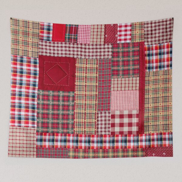 Item preview, Red  vintage retro patchwork designed and sold by reka88.