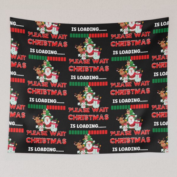 Item preview, LA NAVIDAD SE ESTÁ CARGANDO POR FAVOR ESPERE, NAVIDAD TENDENCIA, NAVIDAD CARGANDO HUMOR, CARGANDO NAVIDAD FAMILIAR designed and sold by R B Chrystal.