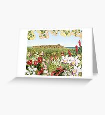 Diamond Head, Hawaii Greeting Card