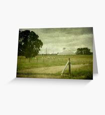 Deeargee Woolshed, Gostwyck, New South Wales, Australia Greeting Card