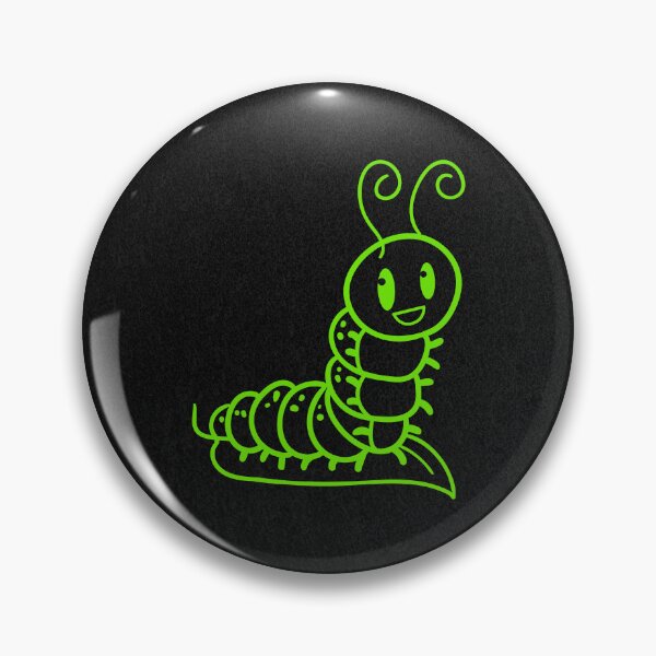 Item preview, Cute green caterpillar  designed and sold by The Love Quill.