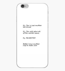 Hypothesis Tea iPhone Case