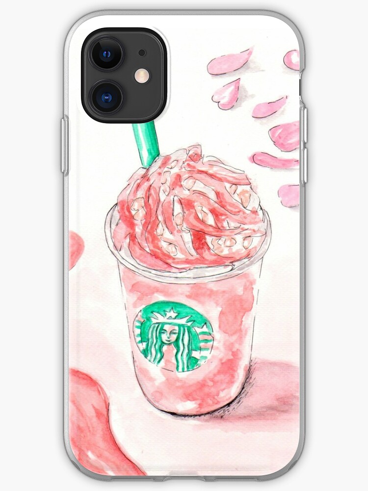 Pink Starbucks iphone case