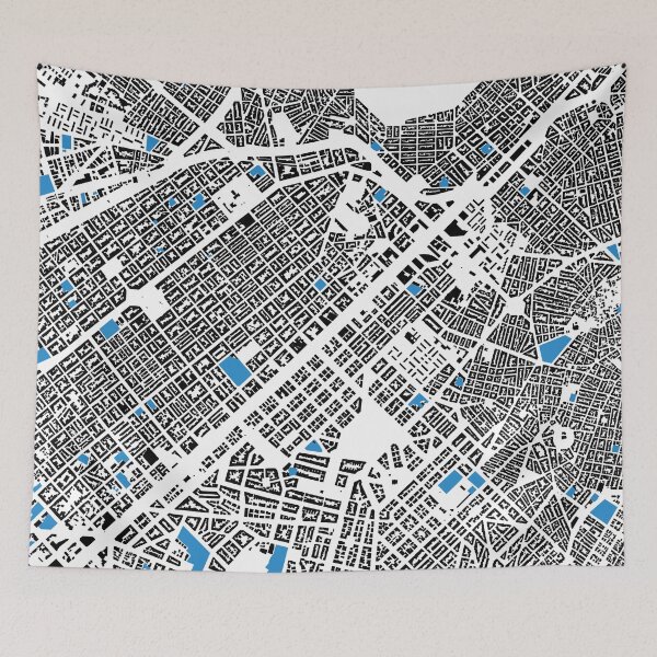 Item preview, Map of Athens, Greece with its schools in color designed and sold by jean-nicolas.