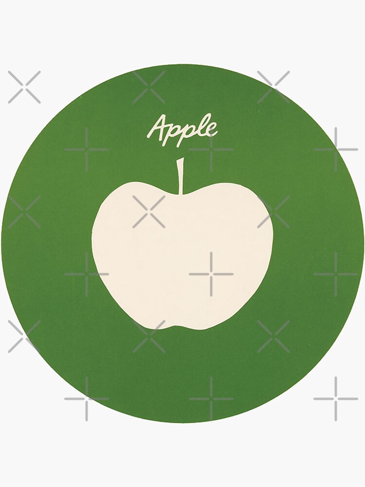 "Green Apple Records Logo" Sticker for Sale by FRStudio Redbubble