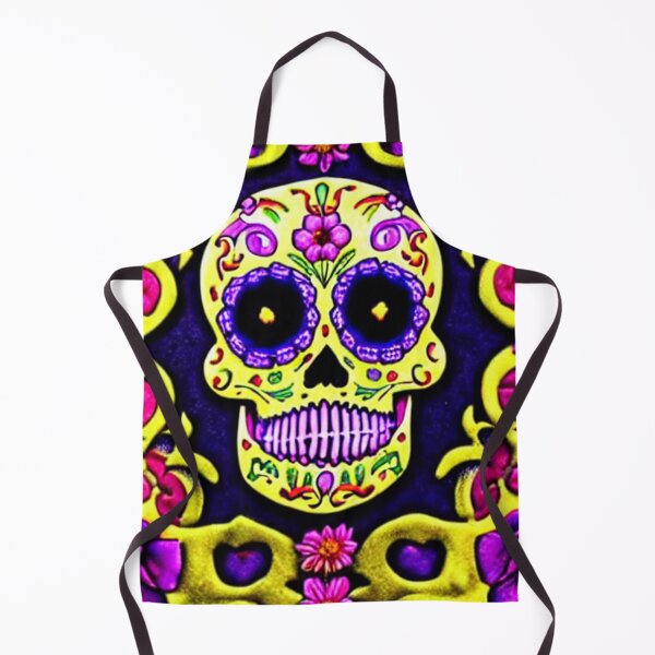 Item preview, Sugar skull, Santa Muerte,Victorian Ghotic Floral Skull, skull with floral designed and sold by ValleyDream.