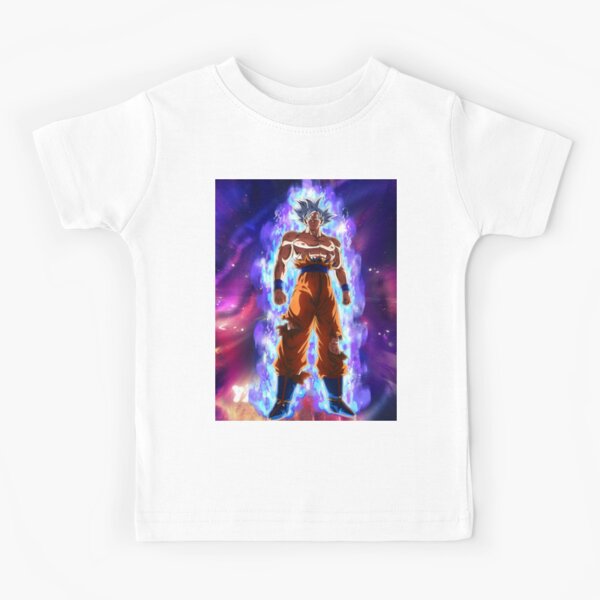 Dragon Ball Super Goku ultra instinct 3d wallpaper art | Kids T-Shirt