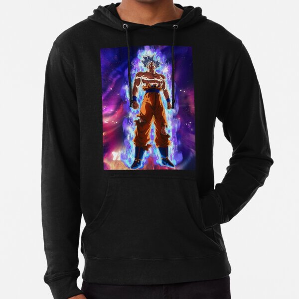 Sudadera ligera con capucha con la obra Dragon Ball Super Goku