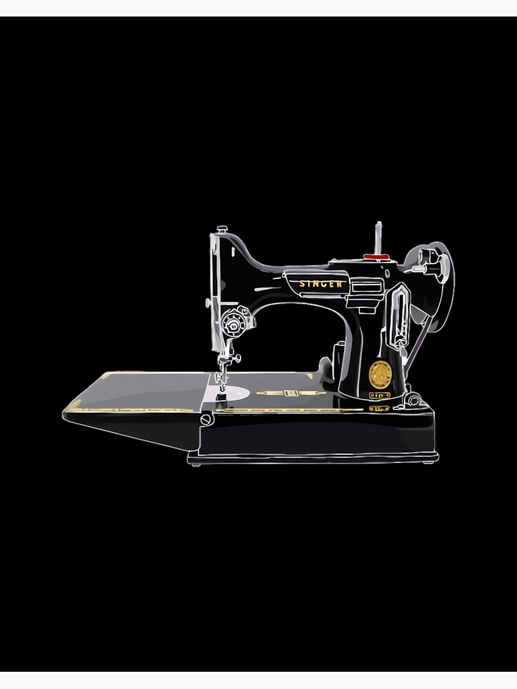 singer heavy duty sewing machine Art Board Print for Sale by aninak21