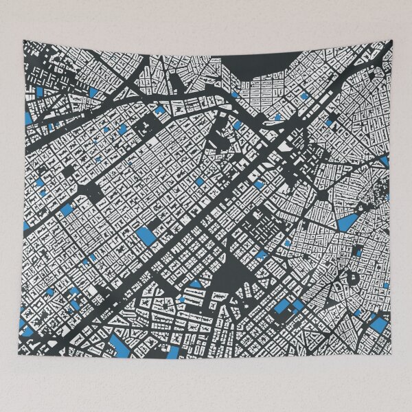 Item preview, Map of Athens, Greece with its schools in color designed and sold by jean-nicolas.