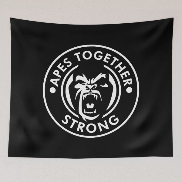 Item preview, Apes Together Strong Meme - White  designed and sold by natzeelvers5.