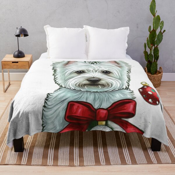 Item preview, Cute Westie Christmas Tree Dog designed and sold by TheCreativeFab.