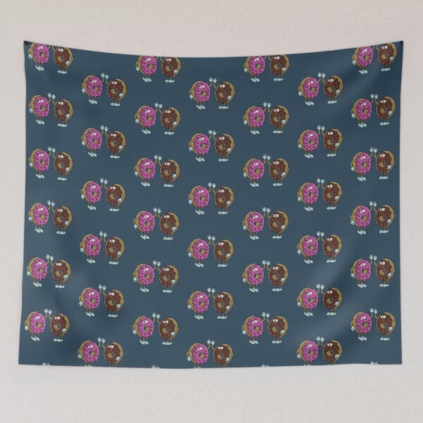 Item preview, Funny donuts friends doing hi five hand gesture designed and sold by Donutlovers.