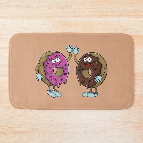Item preview, Funny donuts friends doing hi five hand gesture designed and sold by Donutlovers.