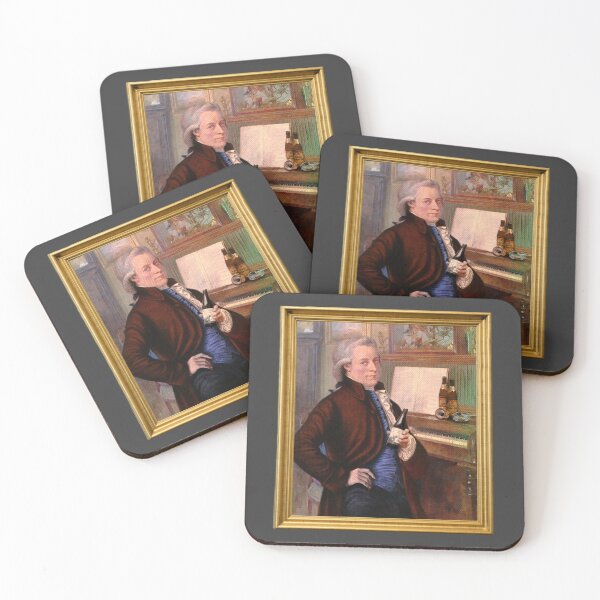 Item preview, Mozart drinks Austrian beers on rehearsal designed and sold by Angeleghties.