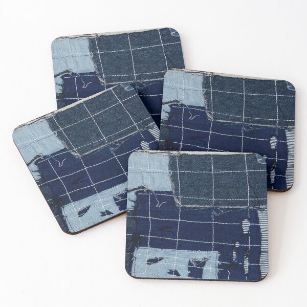 Item preview, Blue jeans feel patchwork designed and sold by reka88.