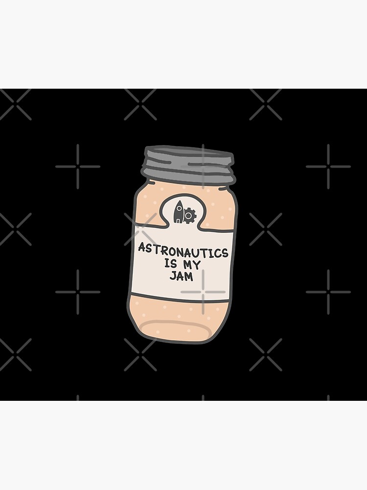 Disover Astronautics Is My Jam Premium Matte Vertical Poster