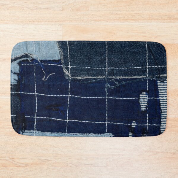 Item preview, Blue jeans feel patchwork designed and sold by reka88.