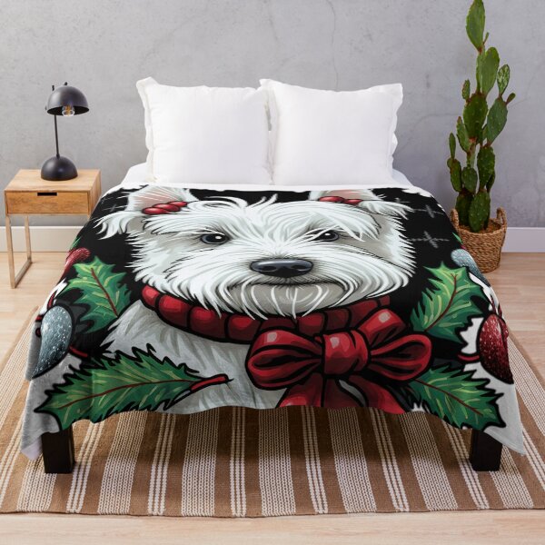 Item preview, Christmas Cute Westie Christmas Tree Dog designed and sold by TheCreativeFab.