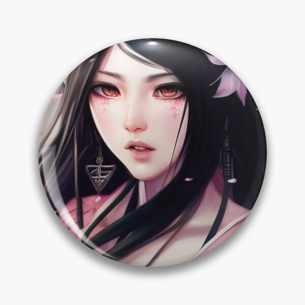 Item preview, Cute anime girl in kimono designed and sold by 100PercentOtaku.
