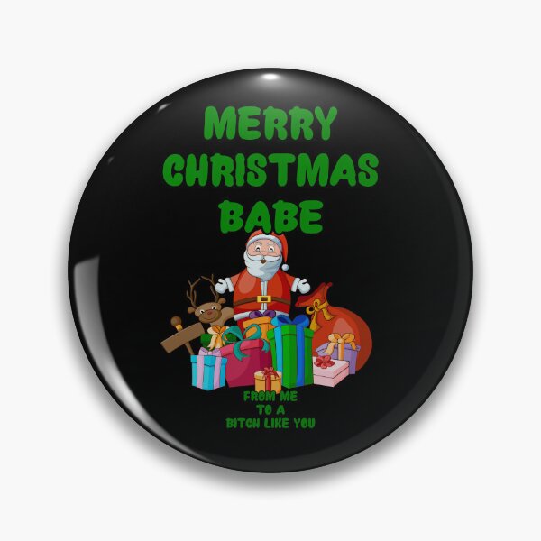 Item preview,   A moody Merry Christmas Babe Santa clause designed and sold by aventi24.