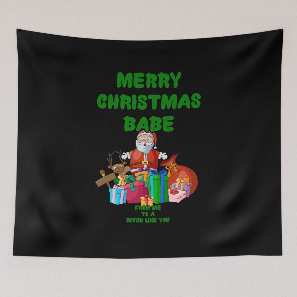 Item preview,   A moody Merry Christmas Babe Santa clause designed and sold by aventi24.
