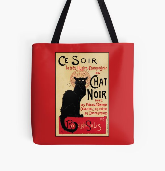 Chat Noir Tote Bags for Sale | Redbubble