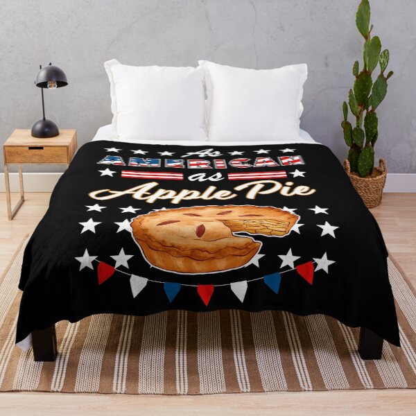 Item preview, As American As Apple Pie Funny USA 4th of July Patriotic designed and sold by SuperFreshArt.