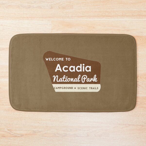 Artikelvorschau, Eingangsschild des Acadia-Nationalparks entworfen und verkauft von Lil-Bit-Batty.