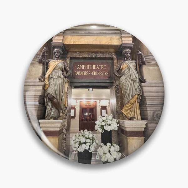 Item preview, Door to the caryatids of the opera garnier designed and sold by dreamtravel.
