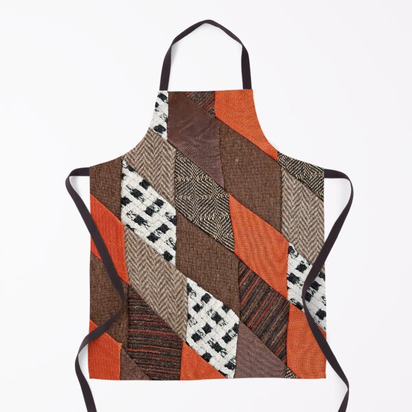Item preview, Brown vintage retro patchwork designed and sold by reka88.