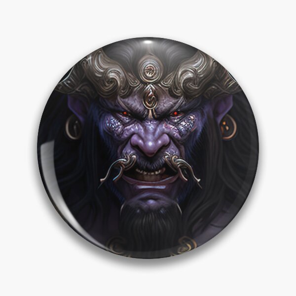 Item preview, Japanese mythical anime boss designed and sold by 100PercentOtaku.