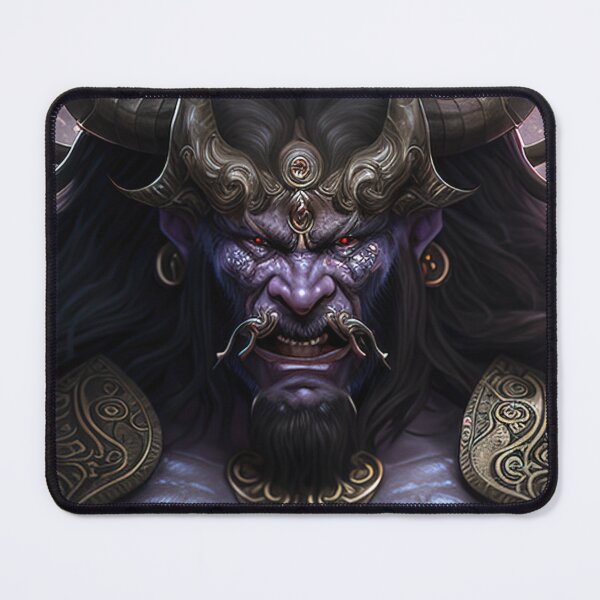 Item preview, Japanese mythical anime boss designed and sold by 100PercentOtaku.