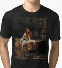 The Lady of Shalott Tri-blend T-Shirt
