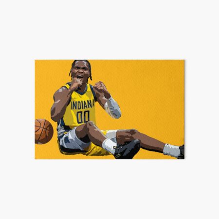 Bennedict Mathurin Basketball Paper Poster Pacers 4