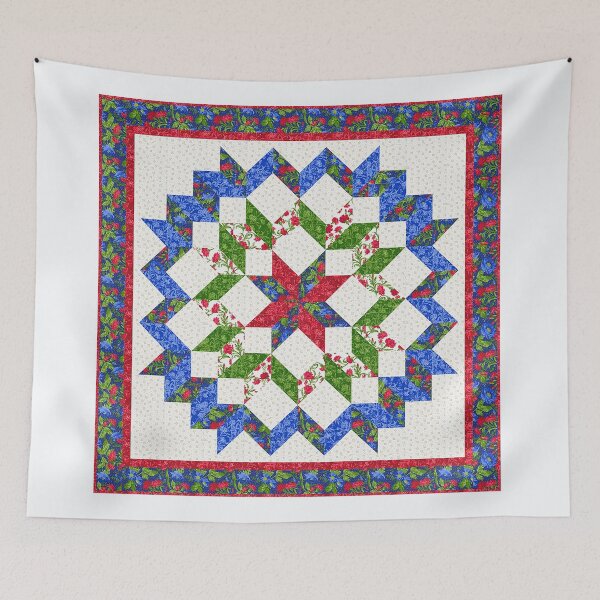 Item preview, quilt,patchwork quilt,quilt pattern,pennsylvannia dutch quilt,lancaster pa,star quilt,farmhouse style designed and sold by Nostrathomas66.