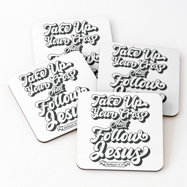 Item preview, Take Up Your Cross and Follow Jesus - Matthew 16:24 designed and sold by plushism.