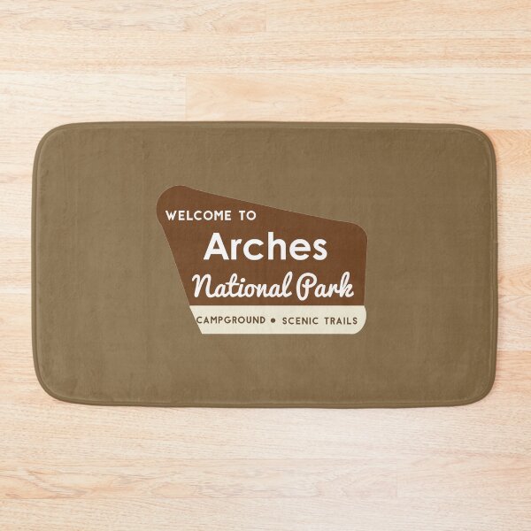 Artikelvorschau, Eingangsschild des Arches-Nationalparks entworfen und verkauft von Lil-Bit-Batty.