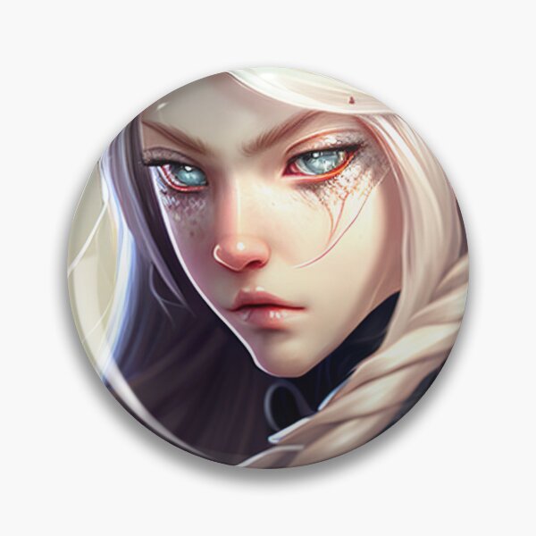 Item preview, Elven anime character warrior designed and sold by 100PercentOtaku.