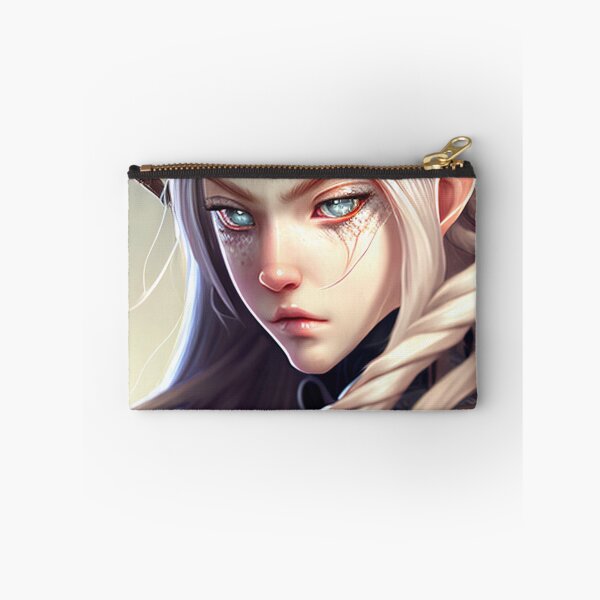 Item preview, Elven anime character warrior designed and sold by 100PercentOtaku.