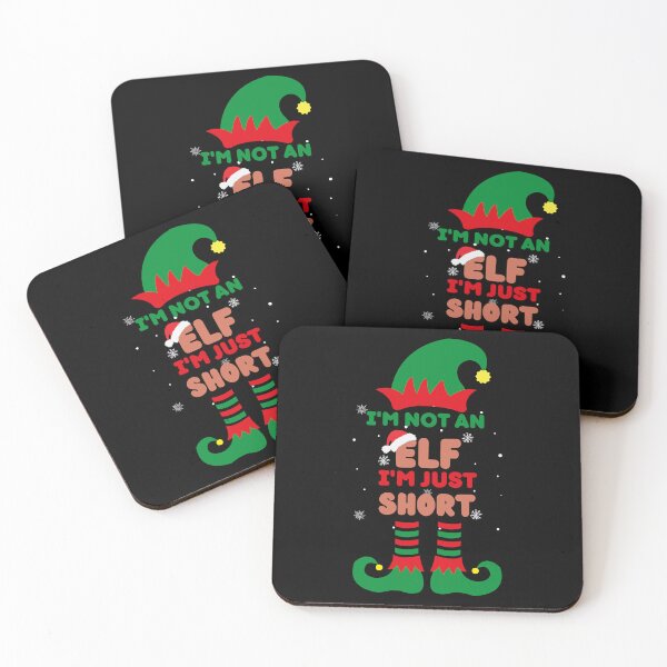 Item preview, I'm Not An Elf I'm Just Short | Funny Saying designed and sold by BopleDesigns.