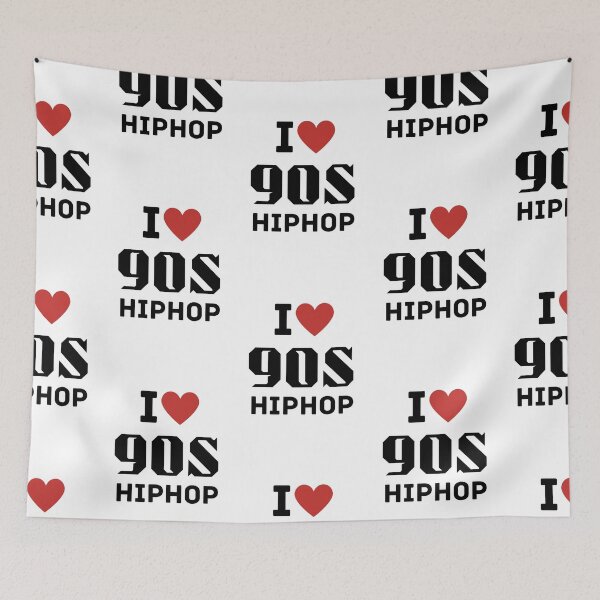 Item preview, I Love 90s Hiphop designed and sold by ChrisBardellArt.