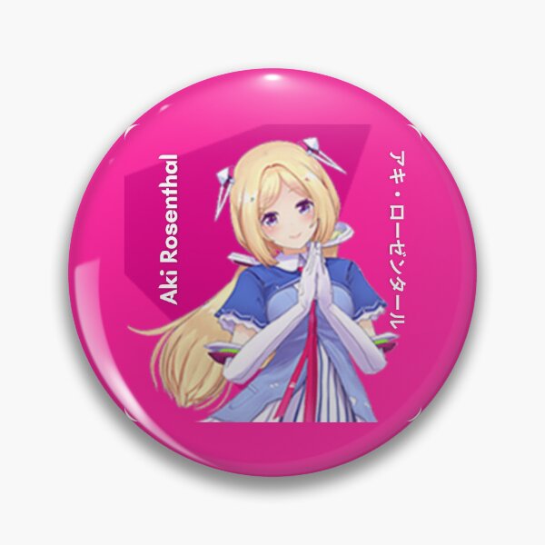 Item preview, Aki Rosenthal Hololive Virtual Youtuber Vtuber アキ・ローゼンタール designed and sold by creativille.