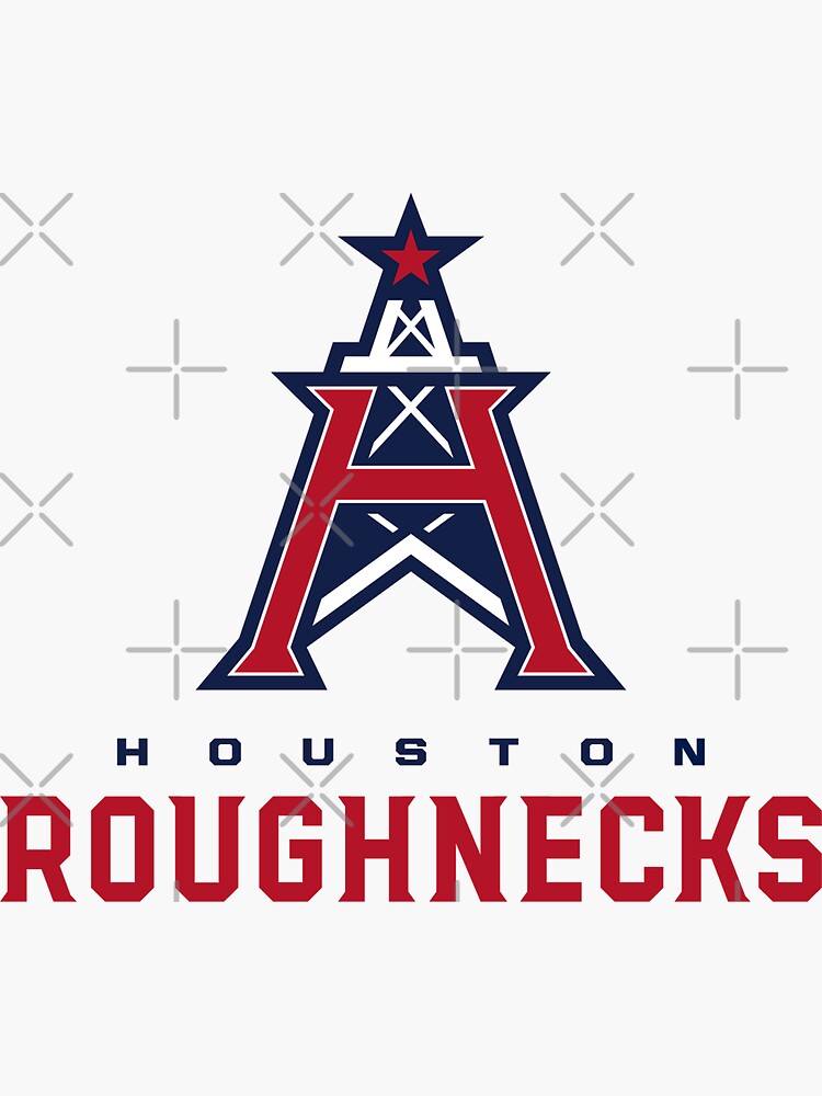 "Houston Roughnecks" Sticker for Sale by NewVibesNow Redbubble