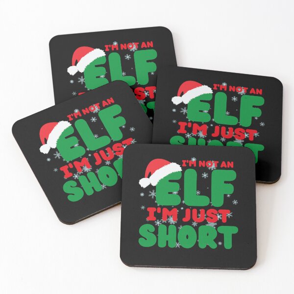Item preview, I'm Not An Elf I'm Just Short | Funny Sayings designed and sold by BopleDesigns.
