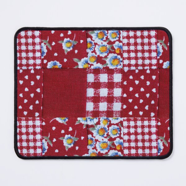 Item preview, Red vintage retro patchwork designed and sold by reka88.