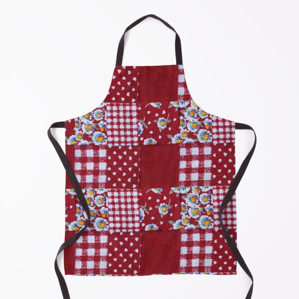 Item preview, Red vintage retro patchwork designed and sold by reka88.