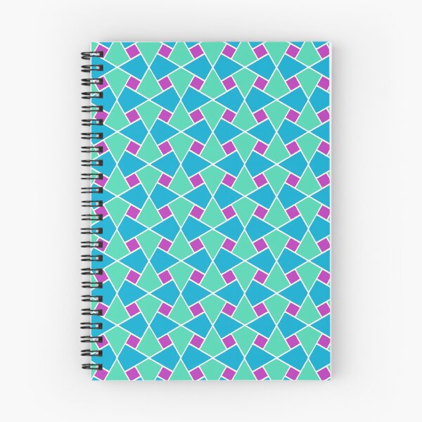 Item preview, Islamic Mosaic Pattern Purple, Turquoise, Aqua and White designed and sold by Judy Adamson.