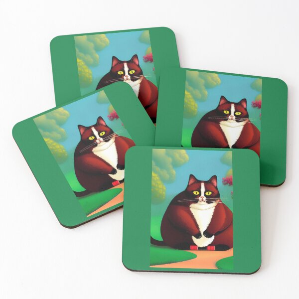 Item preview, Fat cat (#12) [Create a set!] designed and sold by SolidEarthArt.